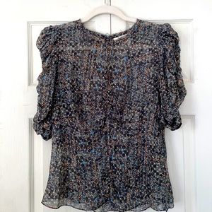 Isabel Marant for H&M blouse silk boho